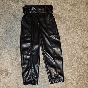 NWT House of Harlow faux leather pants
